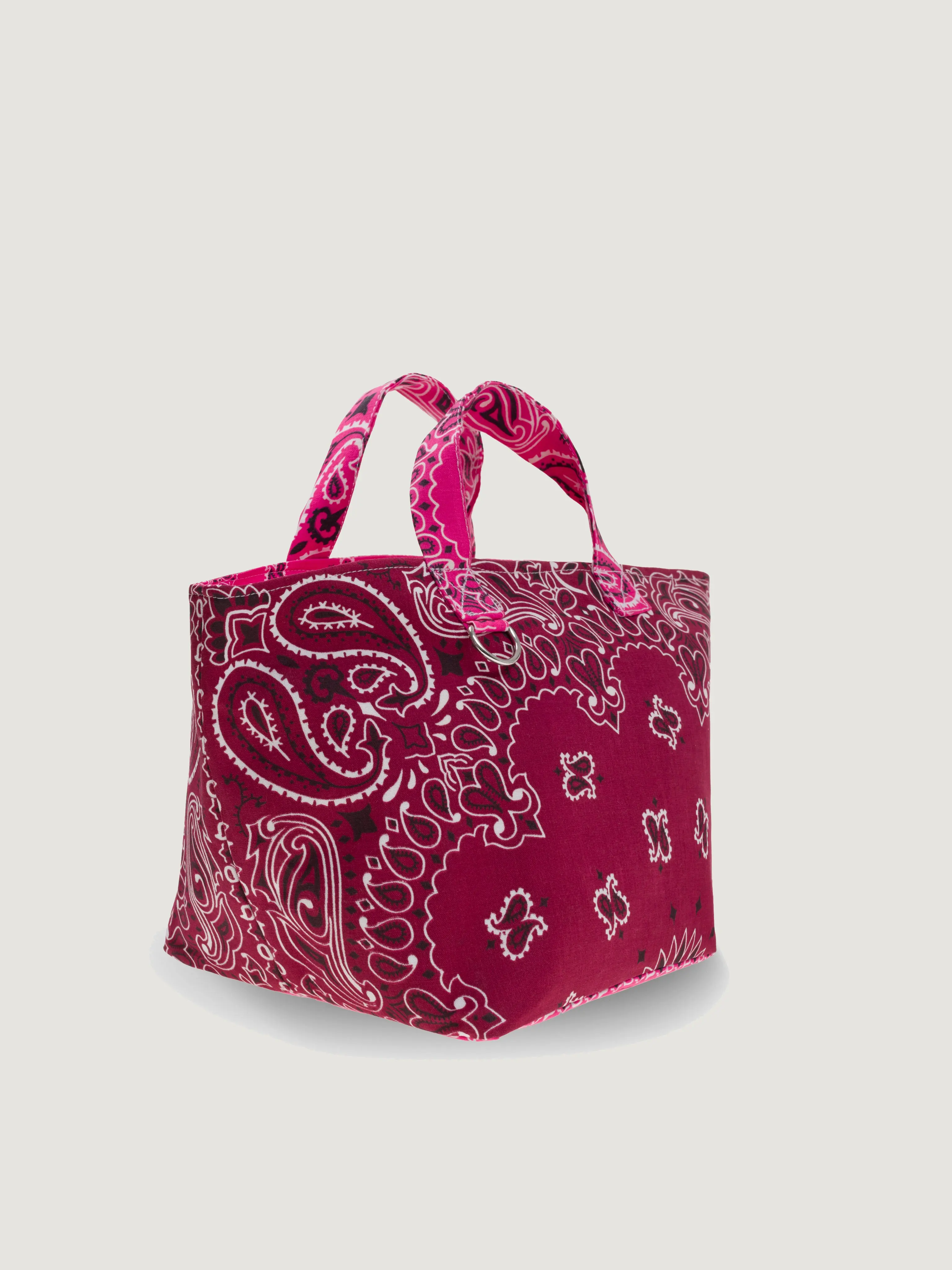 Mini Basket - Bordeaux / Fuchsia - Image 3