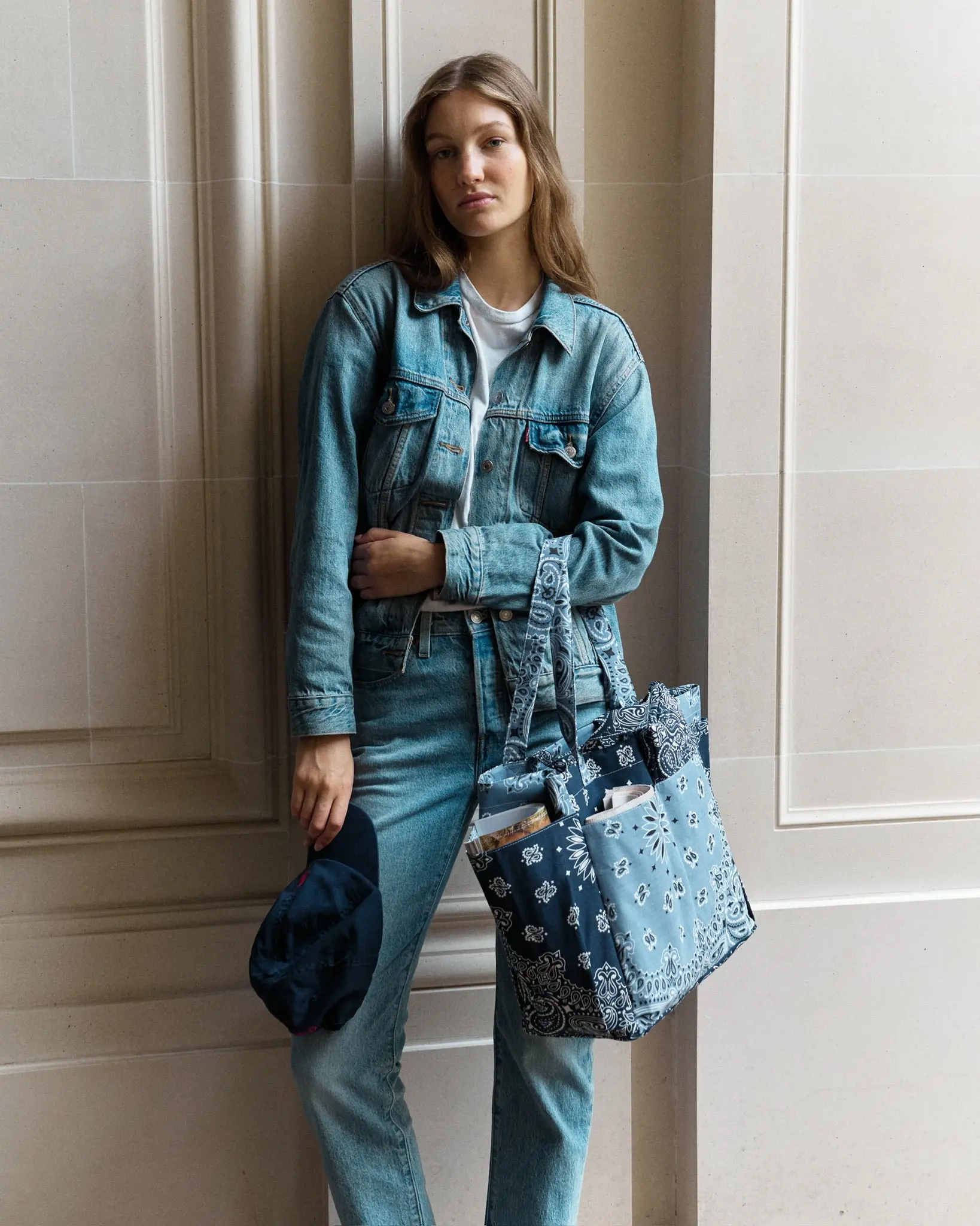 Sac Picnic - Chambray / Navy - Image 4
