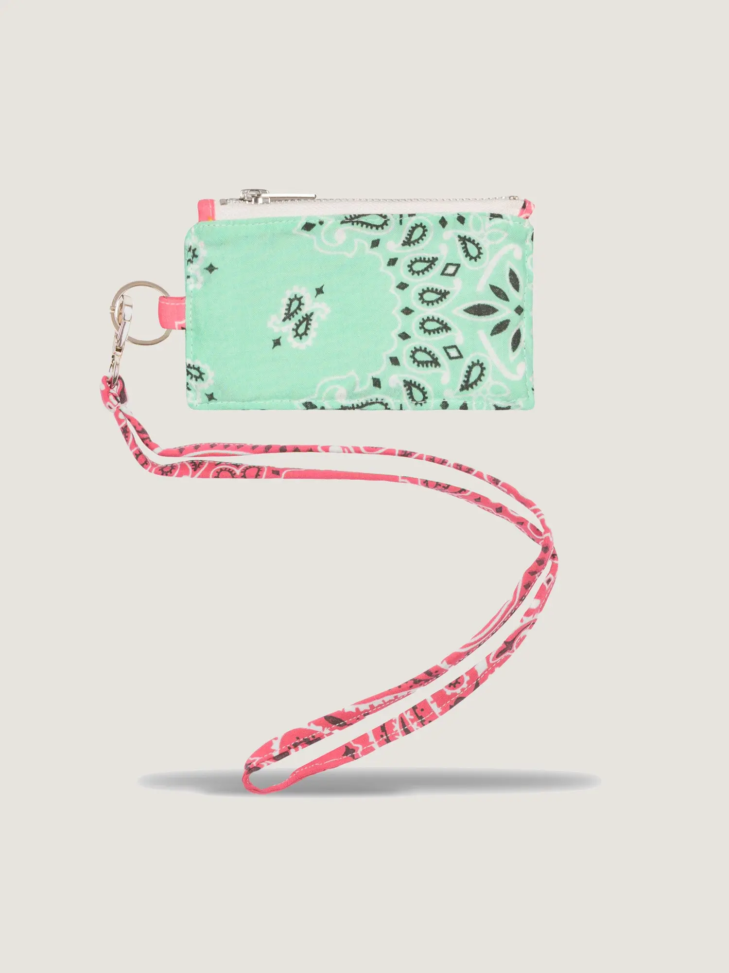 Porte-carte - RAINBOW - Mint / Pale Pink - Image 3