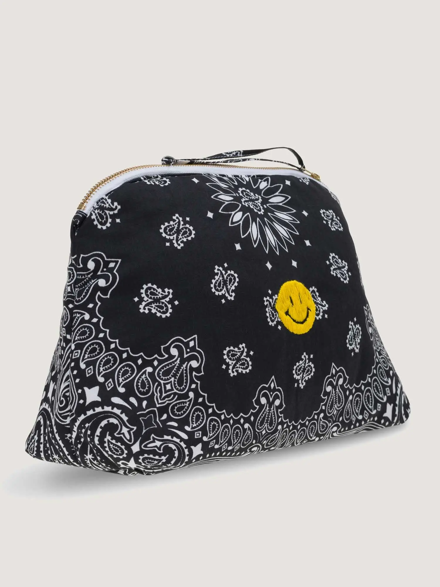 Trousse de toilette - HAPPY FACE - All Black - Image 3